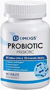 Probiotics 90 Billion CFUs 18 Strains