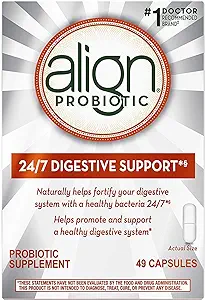 Align Digestive Care Probiotic Supplement (98 Count) New Look Pack